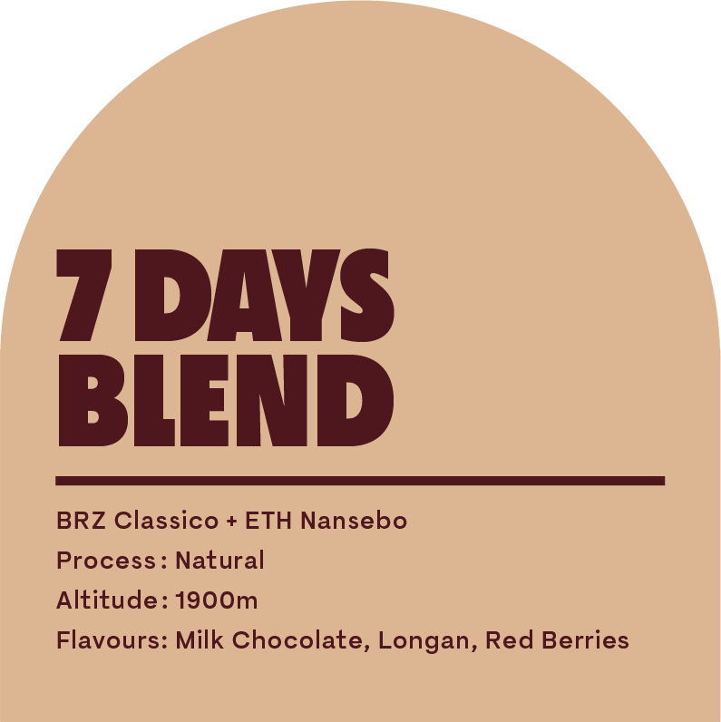 7 DAYS blend (Espresso Roast)