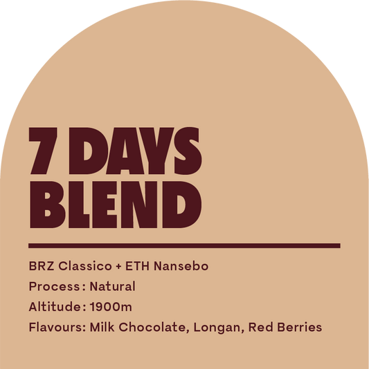 7 DAYS blend (Espresso Roast)