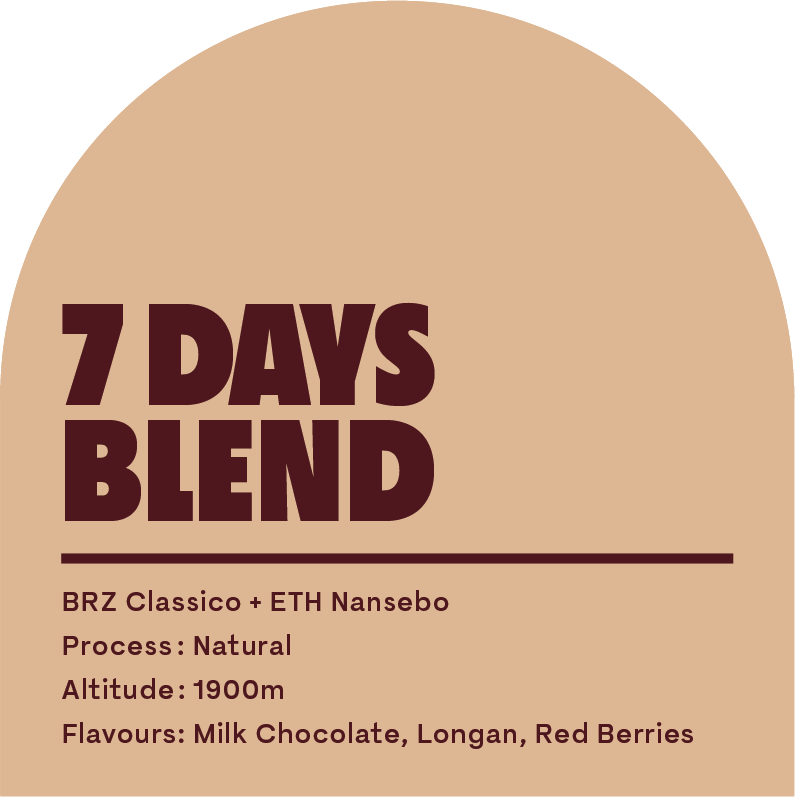 7 DAYS blend (Espresso Roast)