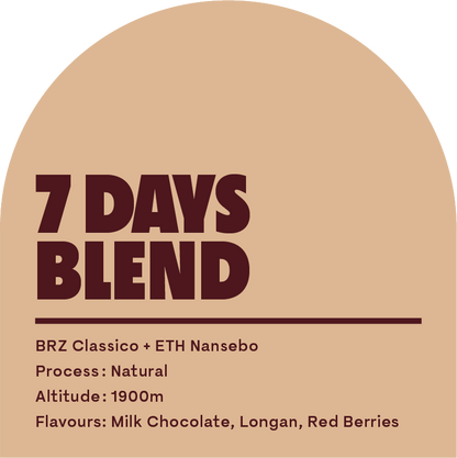 7 DAYS blend (Espresso Roast)
