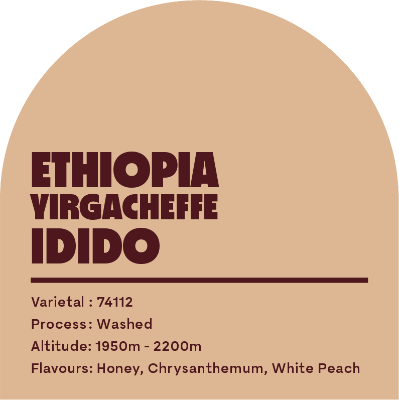 Ethiopia Yirgacheffe Idido (Espresso Roast)