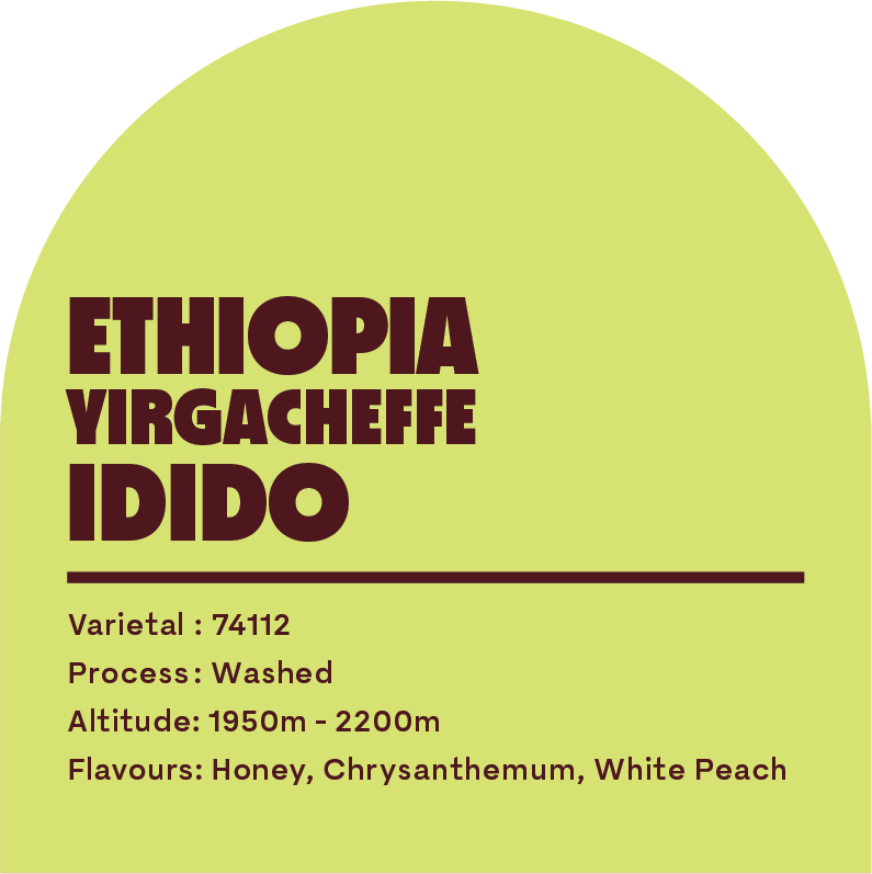 Etiopia Yirgacheffe Idido (Filter Roast)